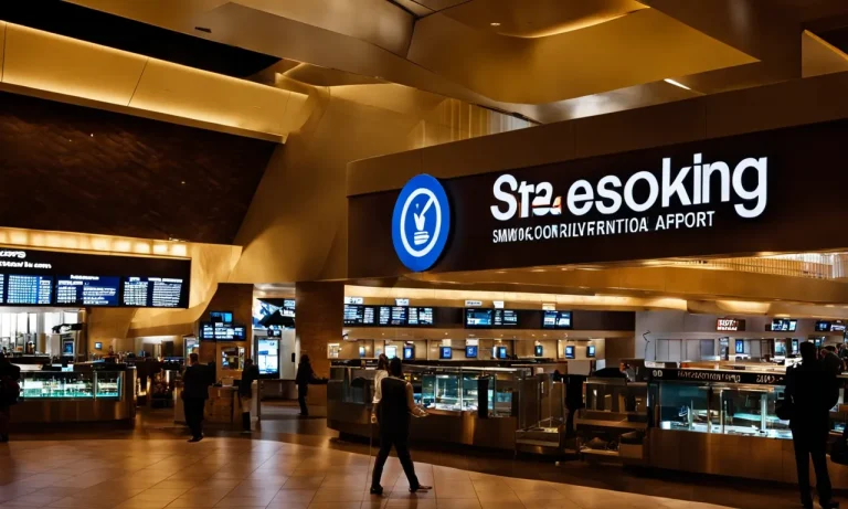 Can You Smoke In Las Vegas Airport? Here’S What You Need To Know